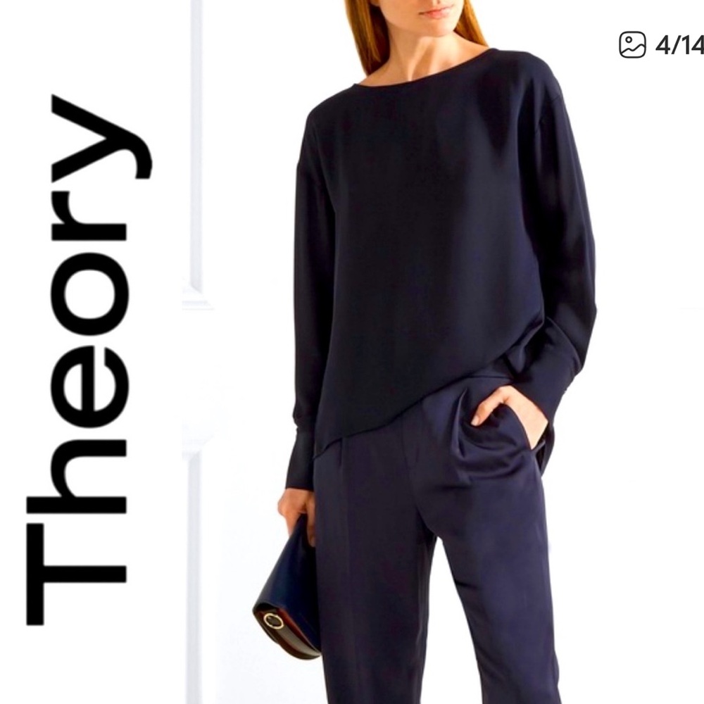 Theory Women's 100% Silk Top